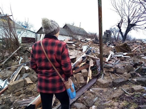 ДНР Николаевка жители ВСУ обстрел разрушения