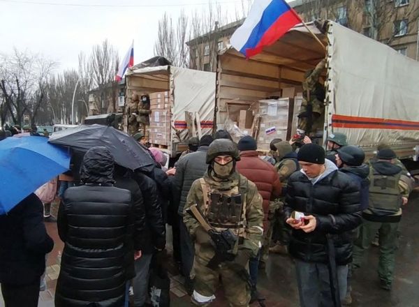 Из Крыма в украинский Мелитополь доставлено 110 тонн гуманитарной помощи населению