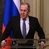 Встреча глав МИД РФ и Киргизии С. Лаврова и Р. Казакбаева