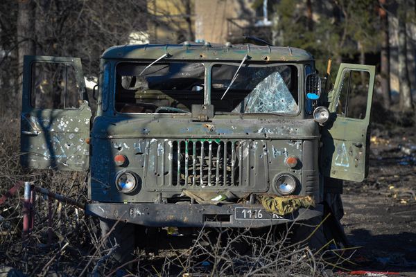 Пострадавшие районы Донецка при обстреле ВСУ