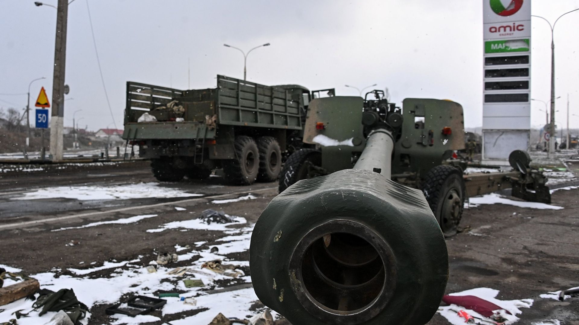 Уничтоженная военная техника ВСУ в окрестностях Херсона Уничтоженная военная техника ВСУ в окрестностях Херсона - РИА Новости, 1920, 15.03.2022