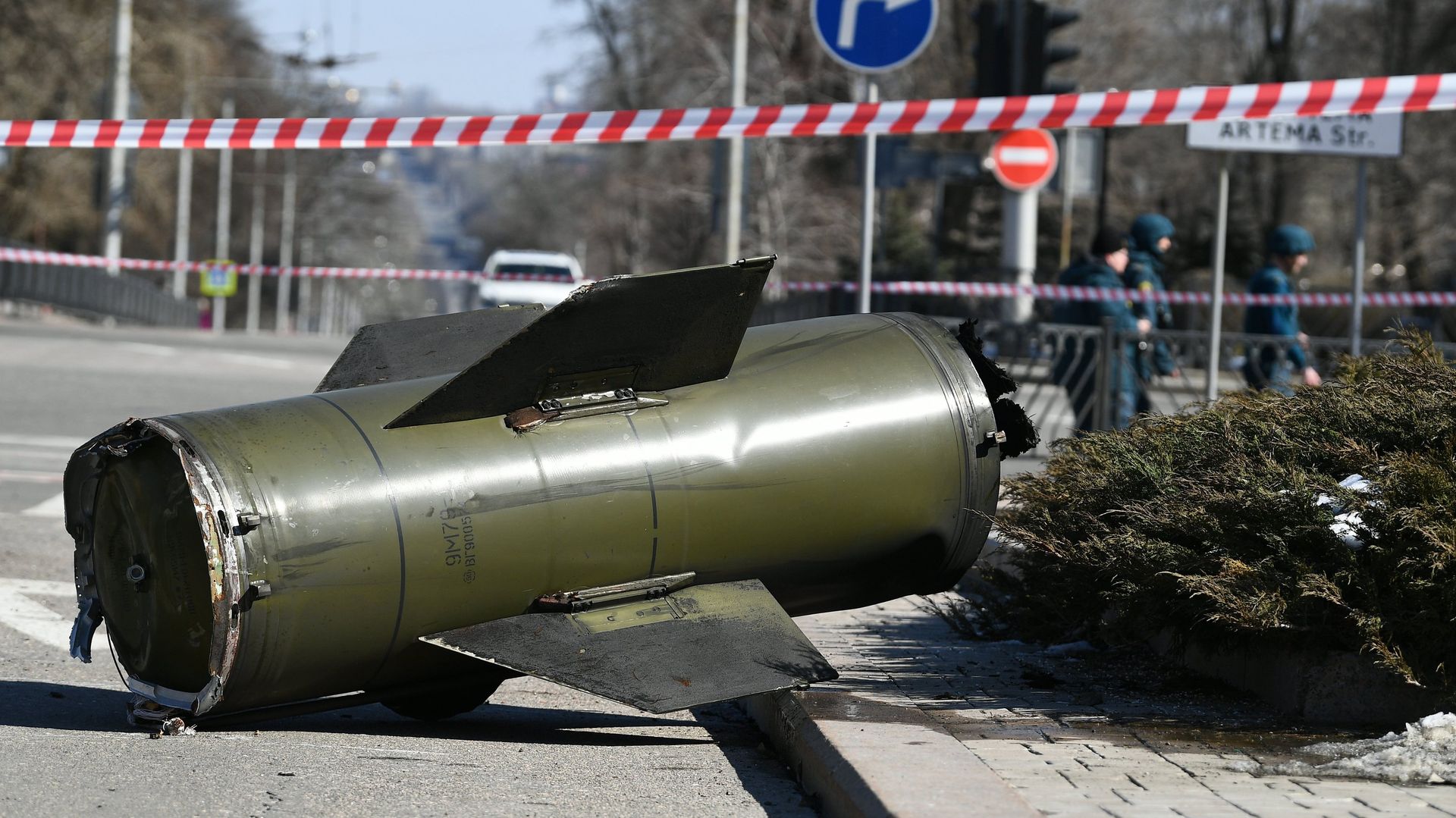 Украинские военные обстреляли Донецк Украинские военные обстреляли Донецк - РИА Новости, 1920, 14.03.2022