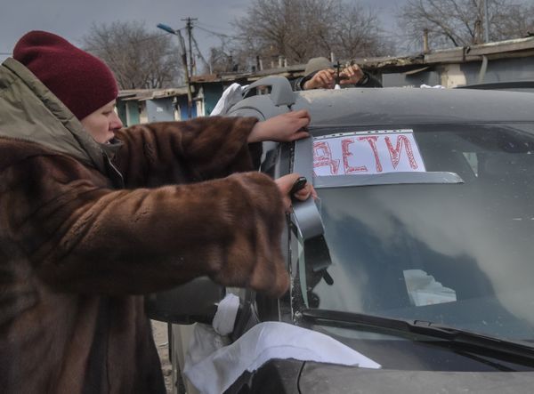Беженцы из Мариуполя Беженцы из Мариуполя