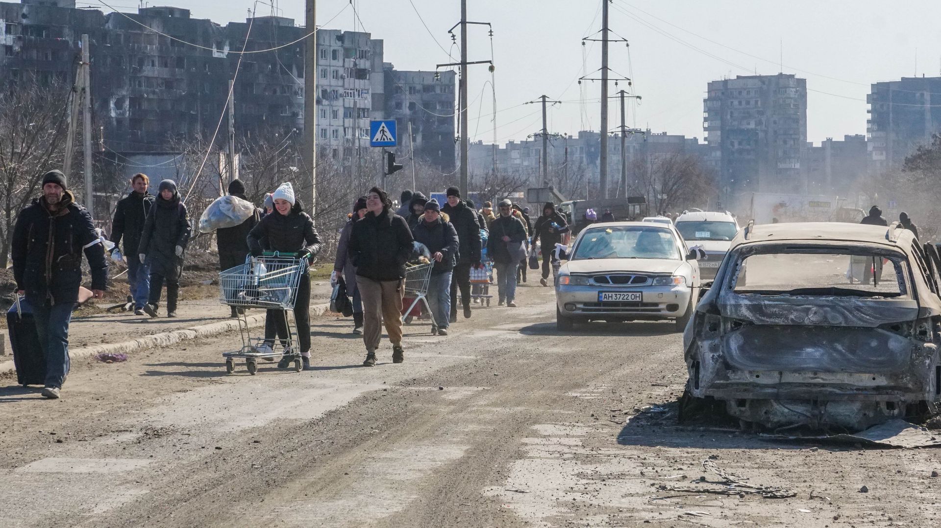 Народная милиция ДНР продолжает освобождение Мариуполя Народная милиция ДНР продолжает освобождение Мариуполя - РИА Новости, 1920, 26.03.2022