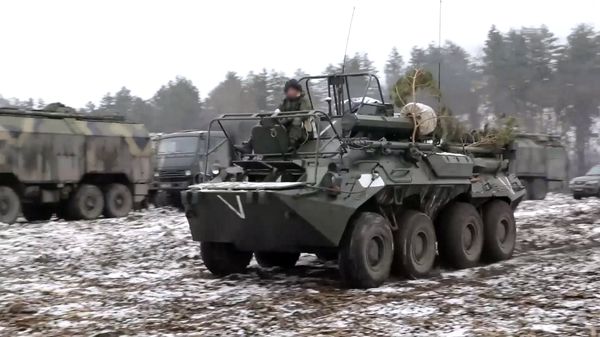 Продвижение российских войск в Киевской области
