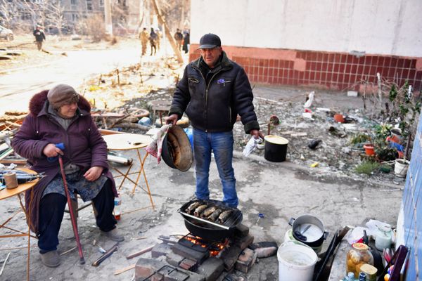 Освобожденные от ВСУ районы на окраине Мариуполя