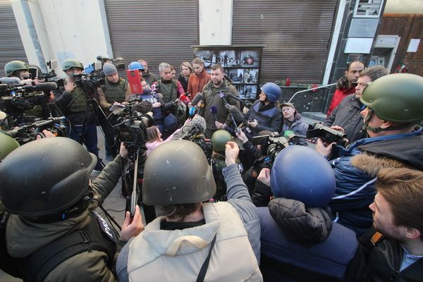 Денис Пушилин встретился с иностранными журналистами в Донецке