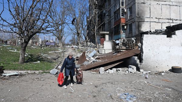 Работа артиллерийского взвода народной милиции ЛНР
