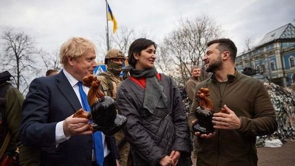 Джонсон Зеленский петушки Бидасюка