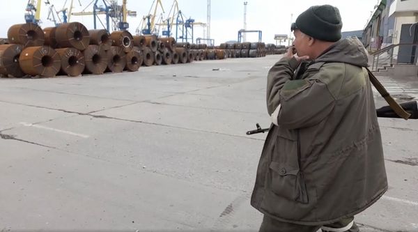 Мариуполь порт НА ДНР народная милиция Мариуполь порт НА ДНР народная милиция