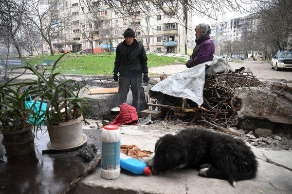 Левобережный район Мариуполя после ухода ВСУ