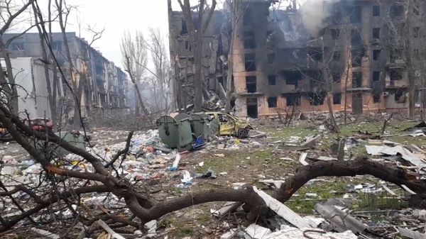 Мариуполь разрушения