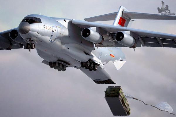 Транспортный самолет Юнь-20 Y-20 Транспортный самолет Юнь-20 Y-20