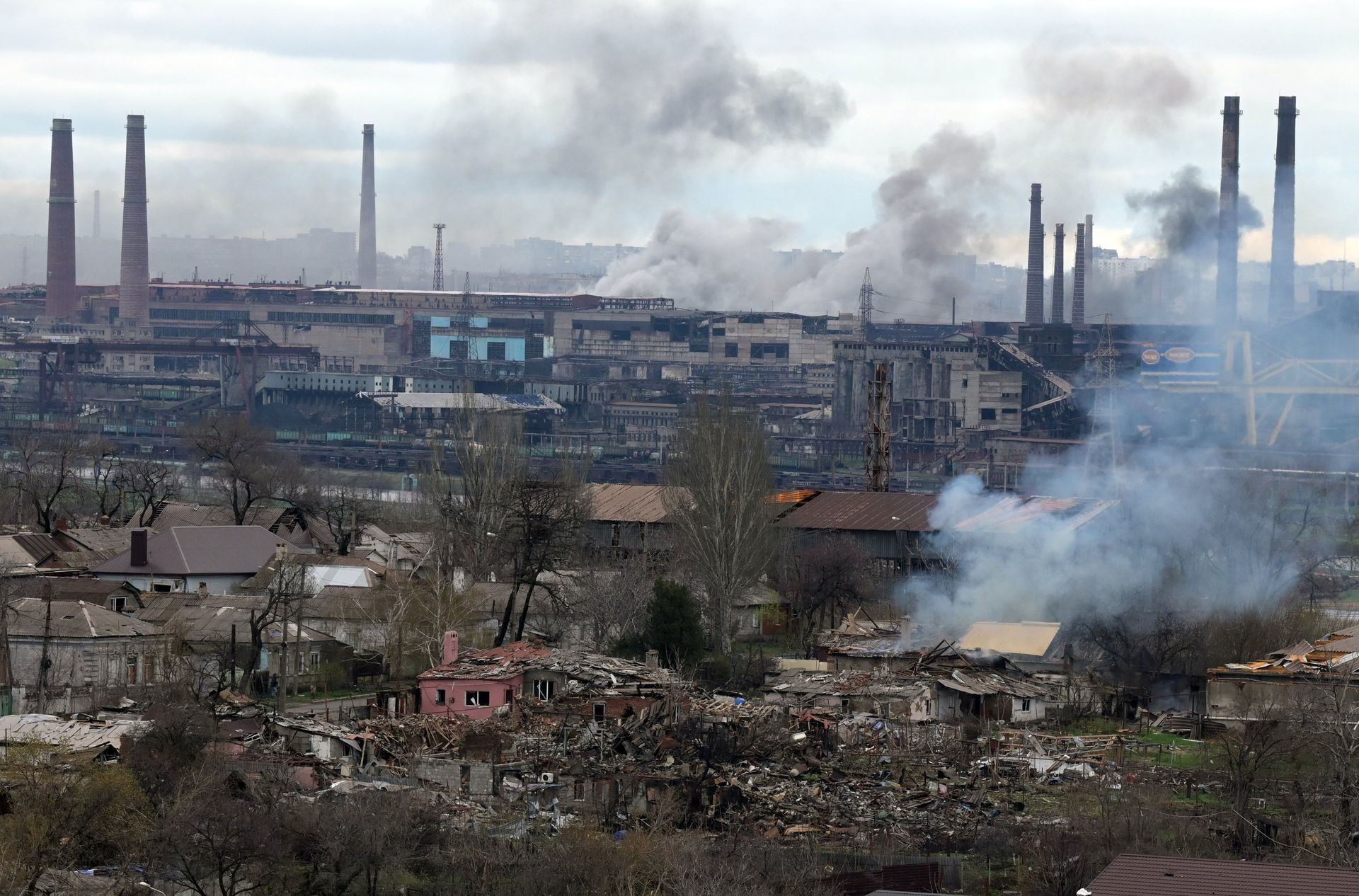 Продолжается освобождение Мариуполя - РИА Новости, 1920, 19.04.2022