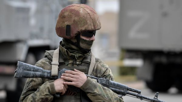 Военнослужащие Росгвардии в Херсонской области