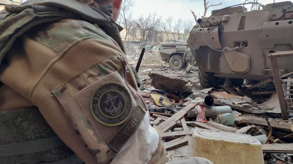 ВС РФ морпехи Азовсталь Мариуполь
