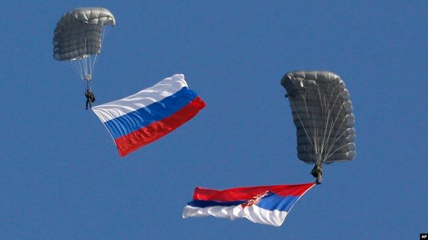 Россия Сербия