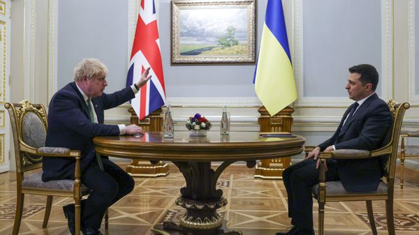 Визит премьер-министра Великобритании Б. Джонсона в Киев