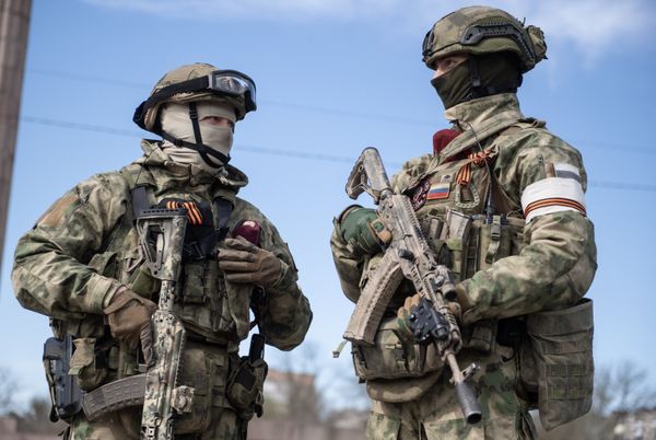 Военнослужащие Росгвардии в Херсонской области