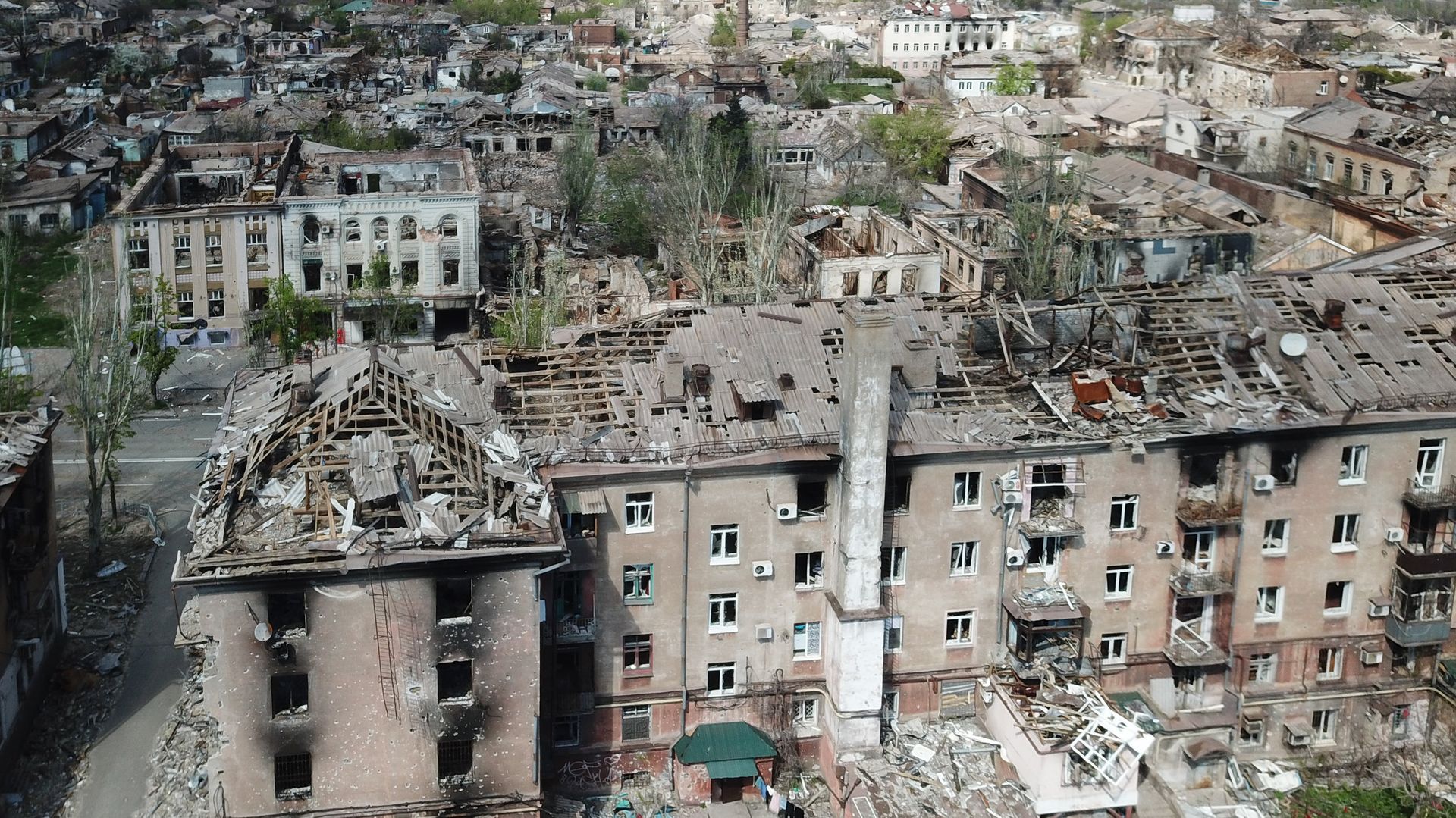 Центр Мариуполя - РИА Новости, 1920, 17.05.2022