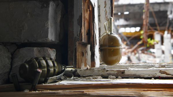 Разминирование территории комбината Азовсталь в Мариуполе