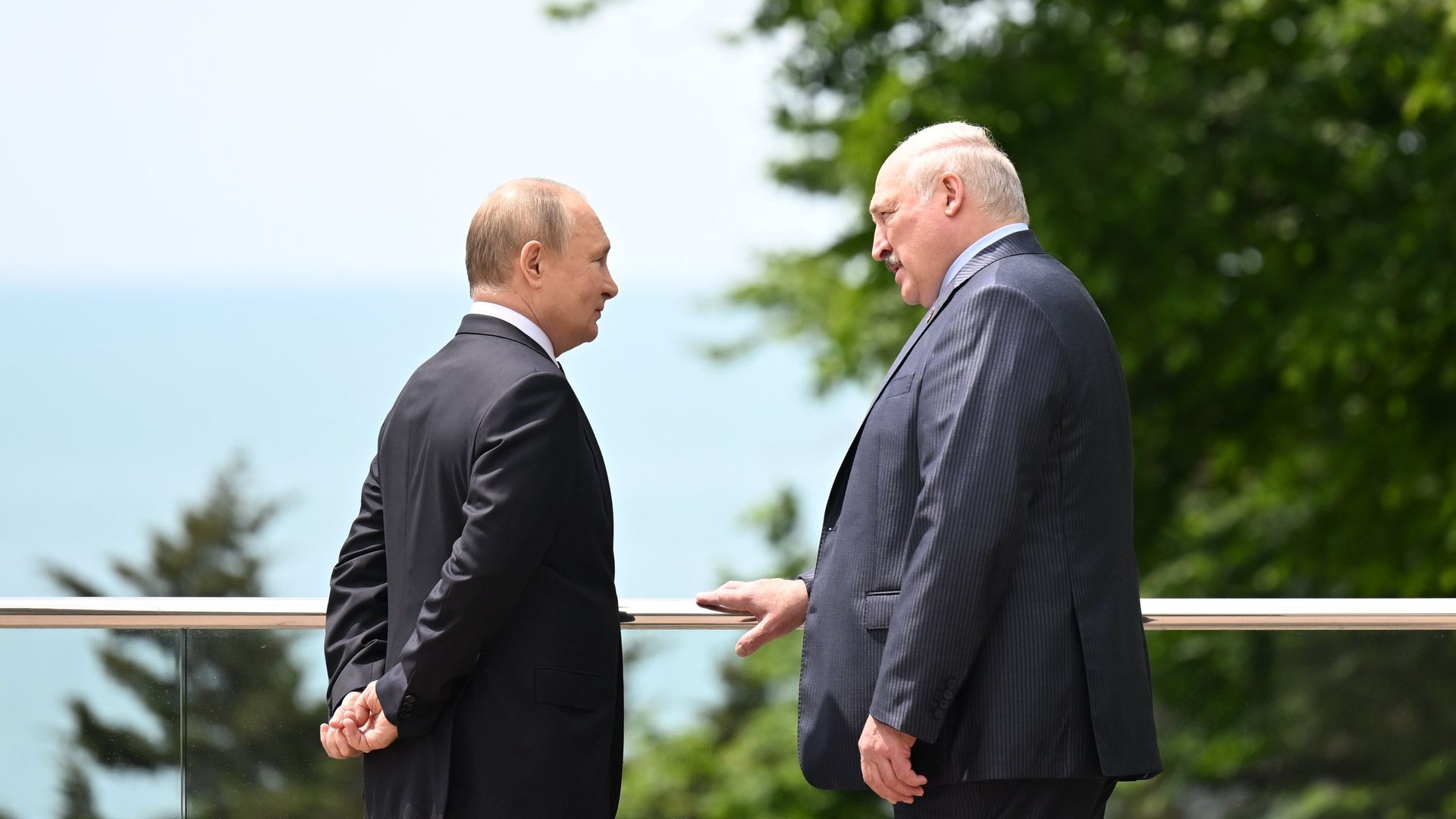 Переговоры президента РФ В. Путина с президентом Белоруссии А. Лукашенко Переговоры президента РФ В. Путина с президентом Белоруссии А. Лукашенко - РИА Новости, 1920, 23.05.2022