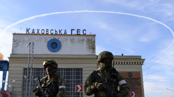 Каховская гидроэлектростанция в Херсонской области