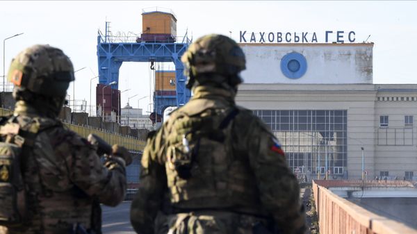 Каховская гидроэлектростанция в Херсонской области