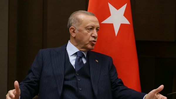 Президент РФ В. Путин провел переговоры с президентом Турции Р. Эрдоганом