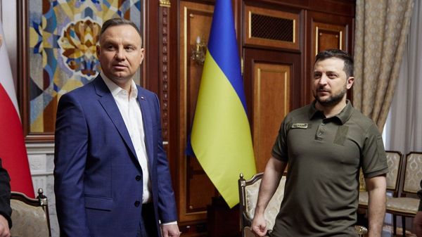 Зеленский и Анджей Дуда Зеленский и Анджей Дуда