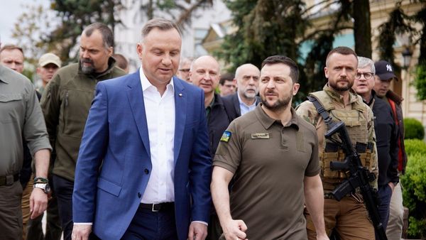 Зеленский и Анджей Дуда Зеленский и Анджей Дуда