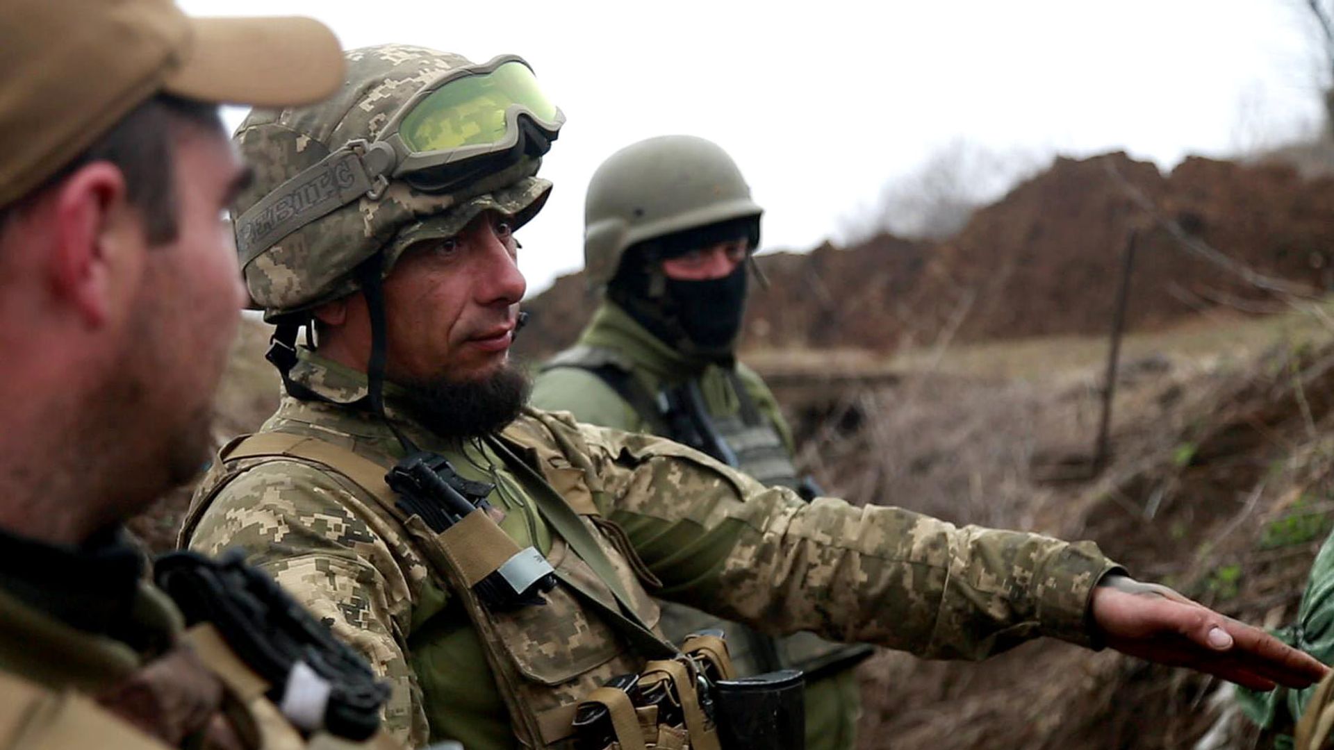 ВСУ наемники украинские военнослужащие окопы оружие ВСУ наемники украинские военнослужащие окопы оружие - РИА Новости, 1920, 09.02.2024