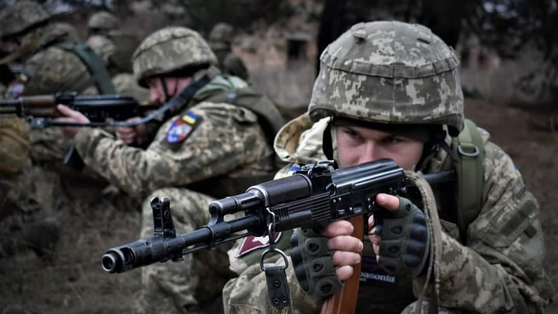 ВСУ  украинские военнослужащие оружие - РИА Новости, 1920, 21.11.2022