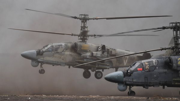 Полевой аэродром в зоне проведения специальной военной операции