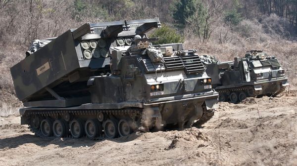 Американские реактивные системы залпового огня (РСЗО)