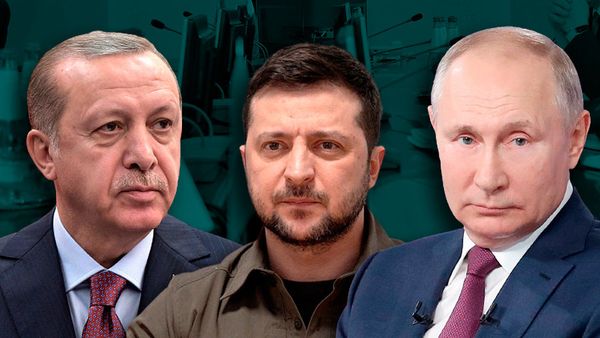 Путин Зеленский Эрдоган коллаж