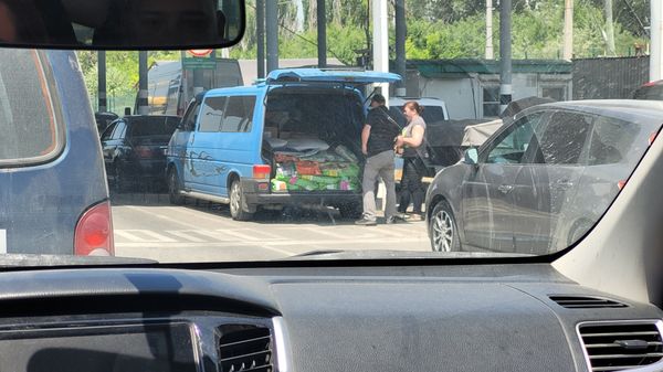 МАПП Армянск Крым-Херсон граница автомобили