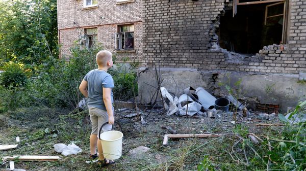 ВСУ обстреляли центр Донецка
