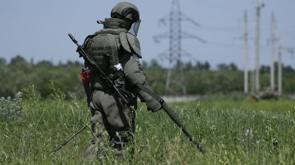 Разминирование территории комбината Азовсталь и бывших позиций ВСУ в Мариуполе
