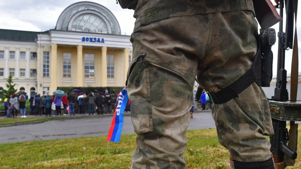 Концерт российских артистов для жителей г. Купянска и военнослужащих РФ