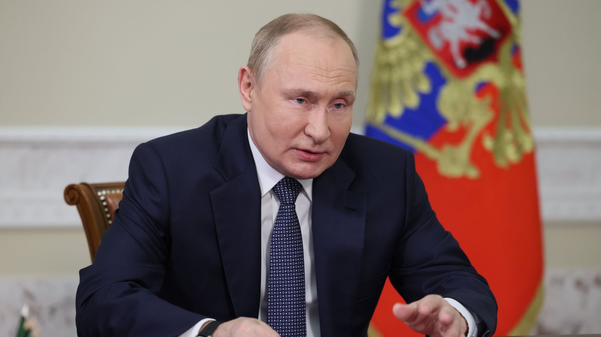 Президент РФ В. Путин принял участие в открытии объектов здравоохранения - РИА Новости, 1920, 07.07.2022