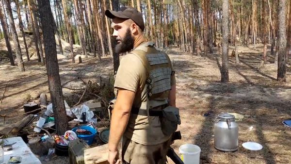 ДНР Северодонецк поселок Метелкино военнослужащий оружие окопы ВСУ