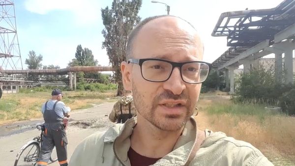 Северодонецк Азот  разрушения журналист Филипп Прокудин