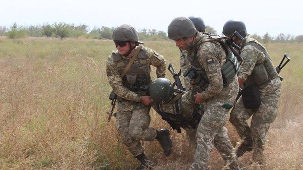 ВСУ военнослужащий украинский раненный