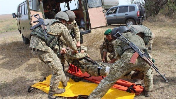 ВСУ раненный вреннослужащий украинский