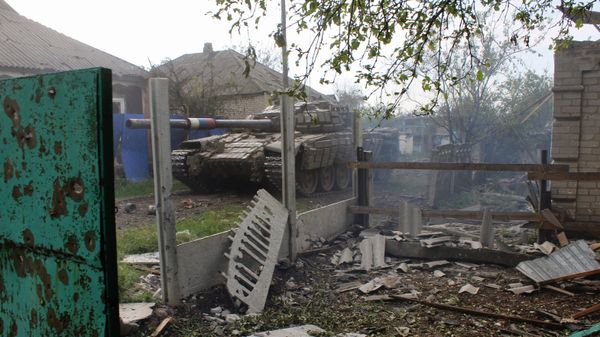Бойцы чеченского спецназа на лисичанском направлении в ЛНР