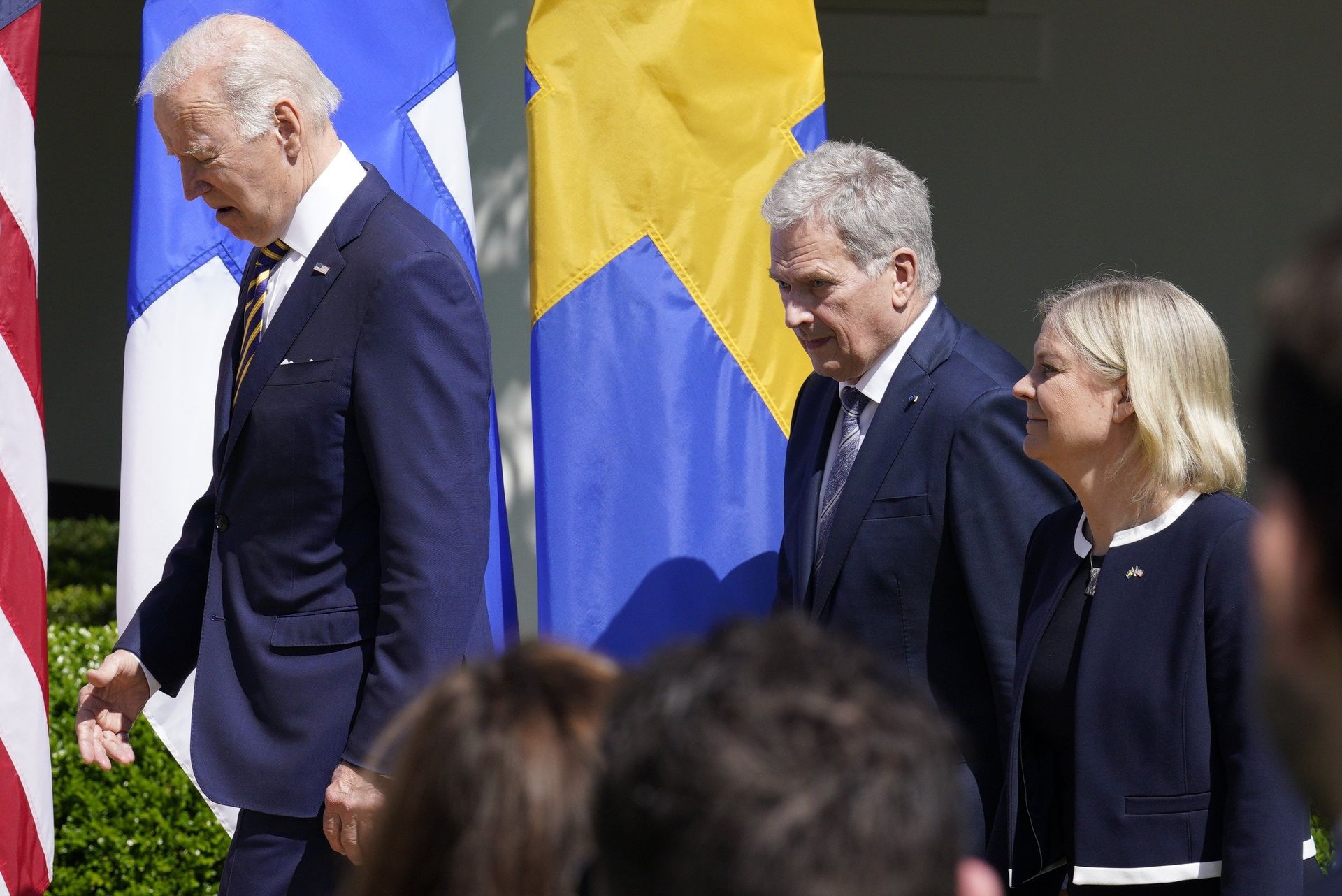 П/к по итогам встречи Д. Байдена с президентом Финляндии и премьером Швеции - РИА Новости, 1920, 01.07.2022