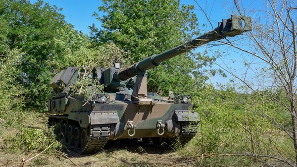PzH 2000 ( Panzerhaubitze 2000) немецкая самоходная артиллерийская установка (САУ)