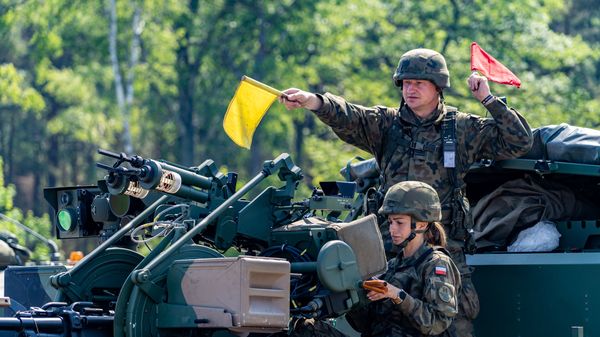 НАТО Польские военнослужащие оружие учения Ramstein Legacy 22