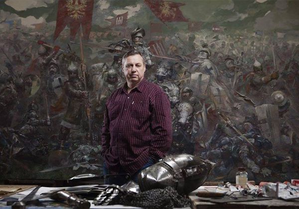 Тевтонские рыцари. украинский художник Тевтонские рыцари. украинский художник